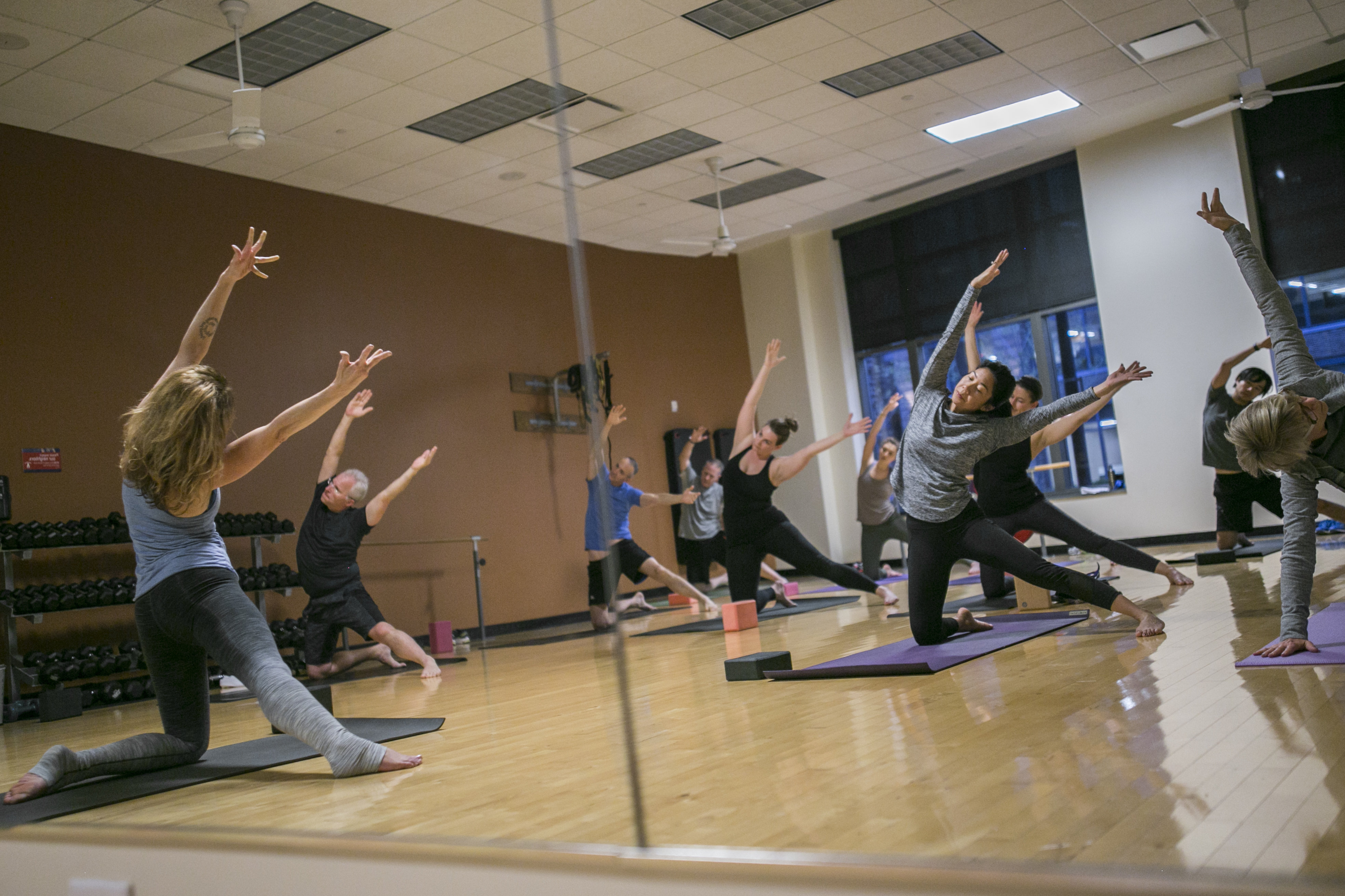 vinyasa yoga class